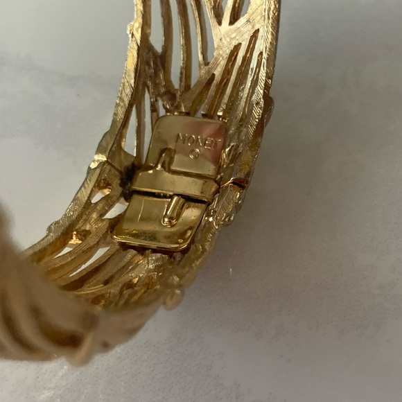 Gold bangles by Monet - Picture 8 of 10